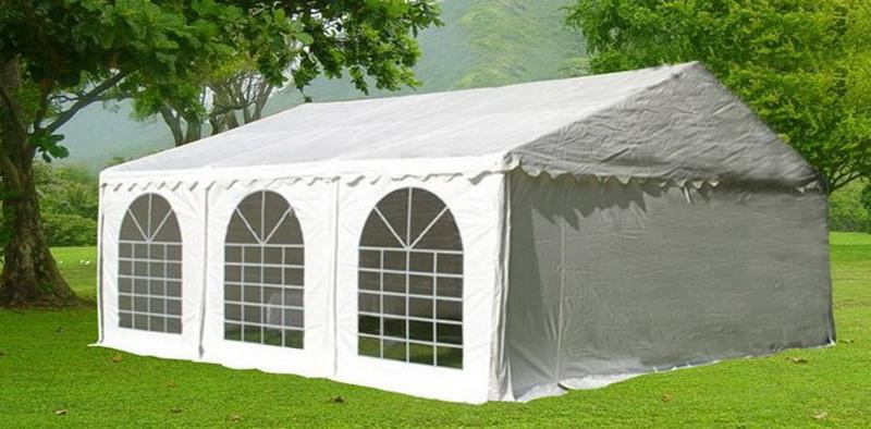 White Party Wedding Tent