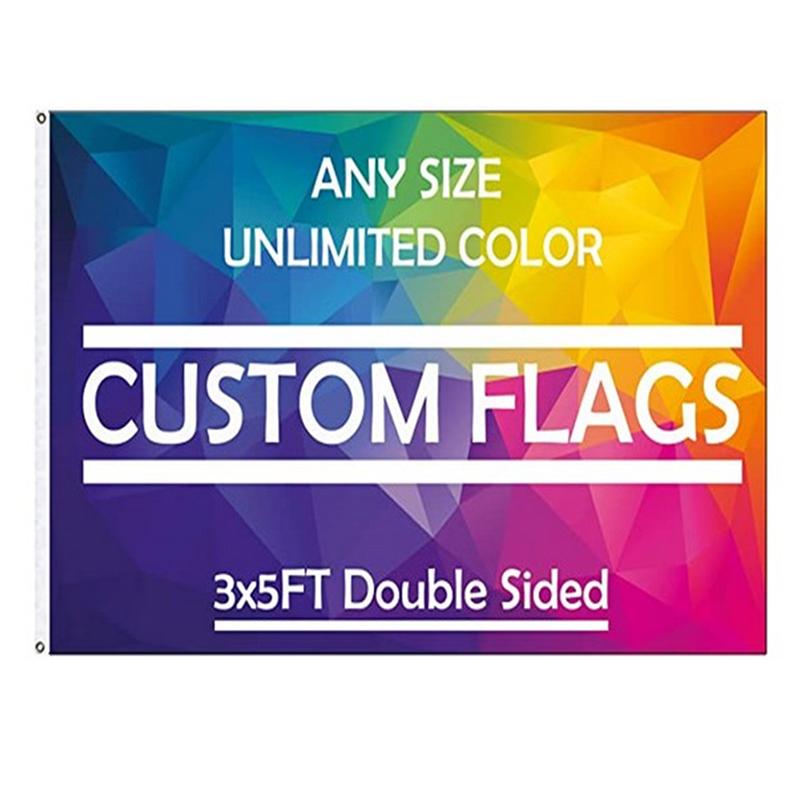 3x5 Double Sided Custom Flag